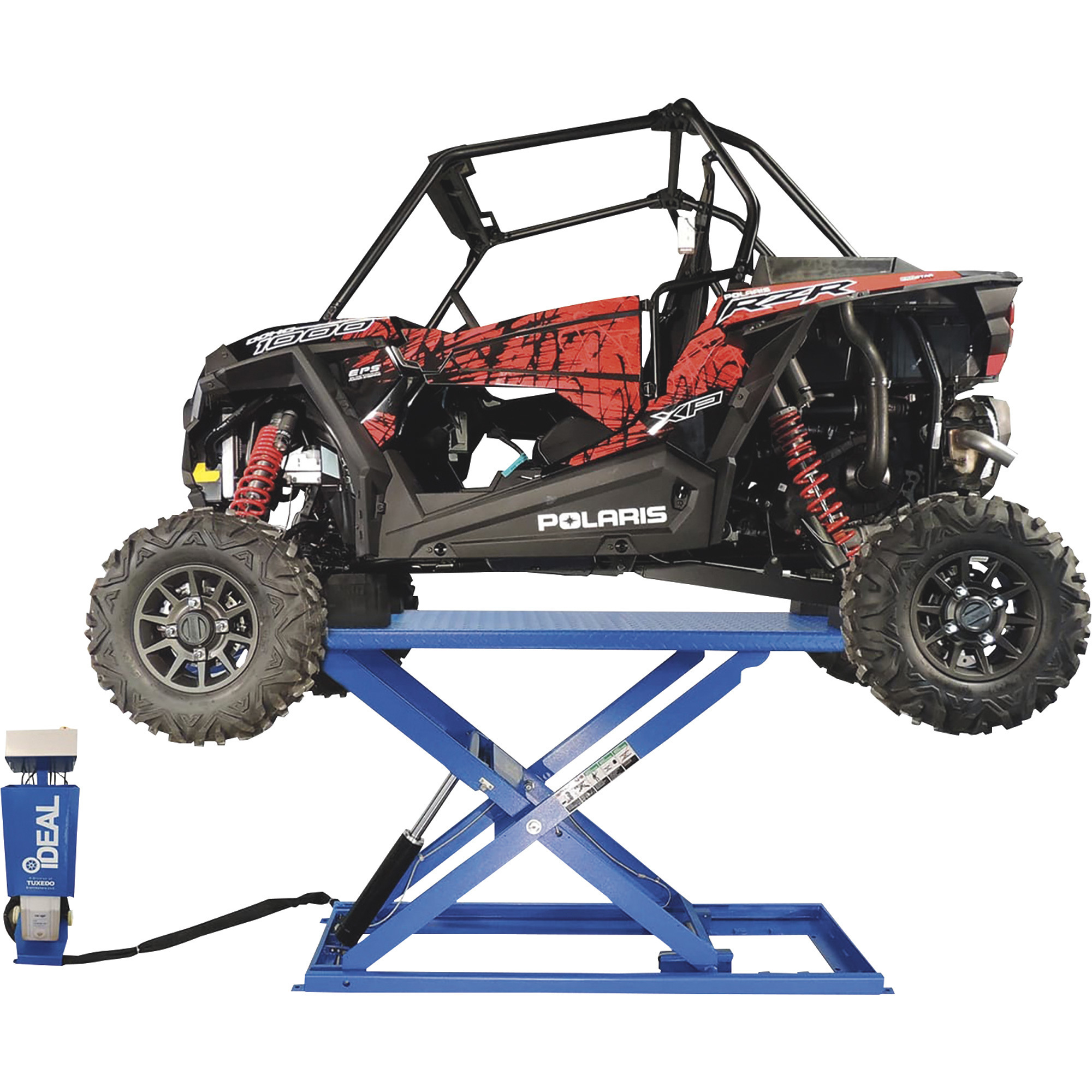 Ideal UTV/ATV Lift Table, 2500Lb. Capacity, 43in. Lift, Model UF2500EHX Northern Tool